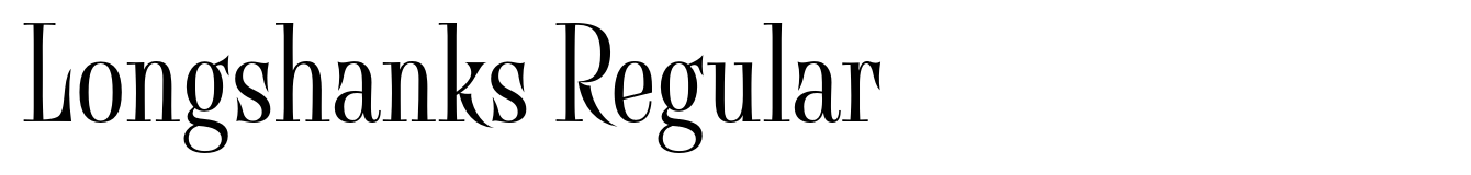 Longshanks Regular